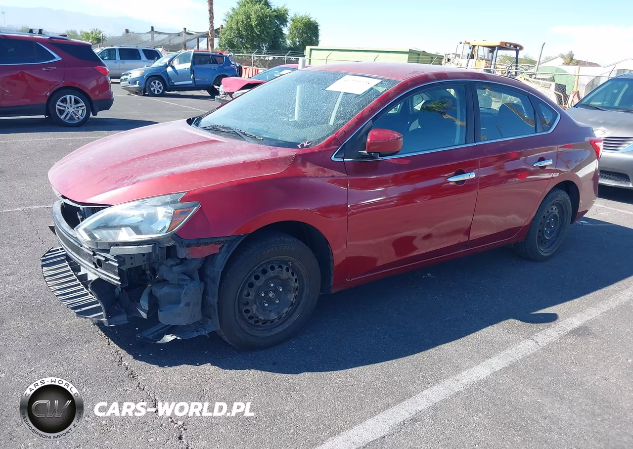 2017 Nissan Sentra Sv VIN:3N1AB7AP4HY382105 - 2