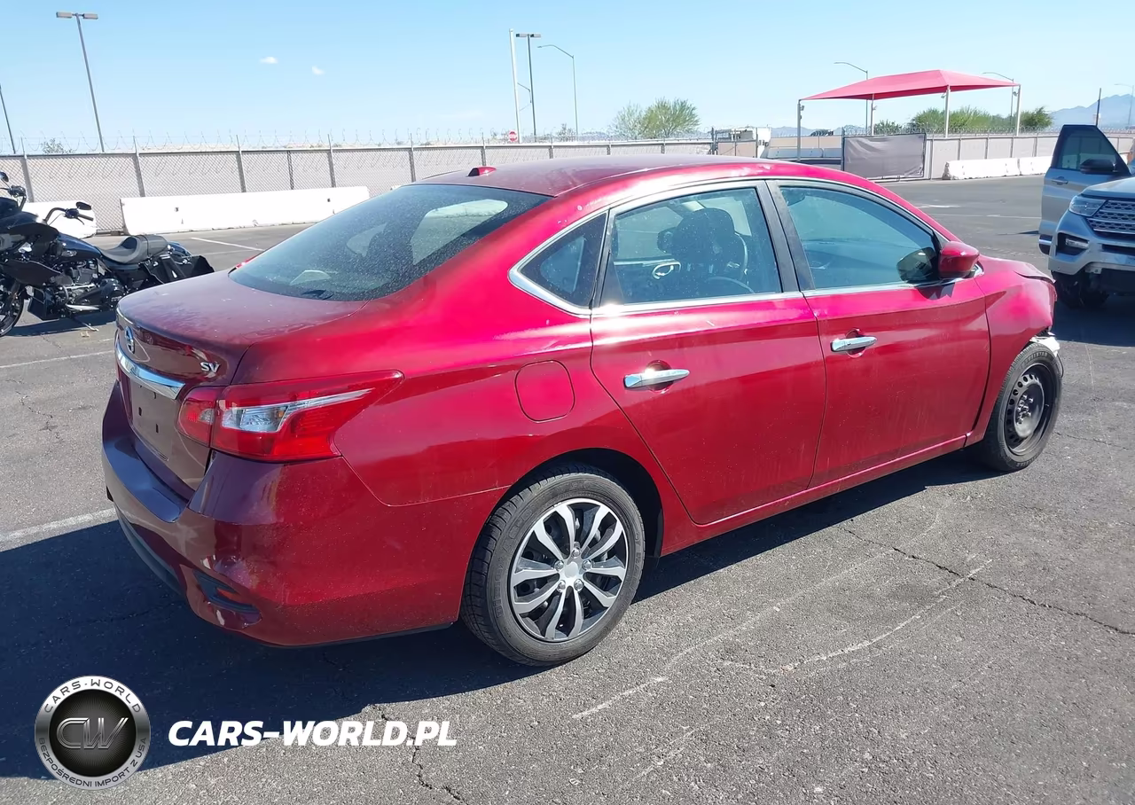 2017 Nissan Sentra Sv VIN:3N1AB7AP4HY382105 - 4