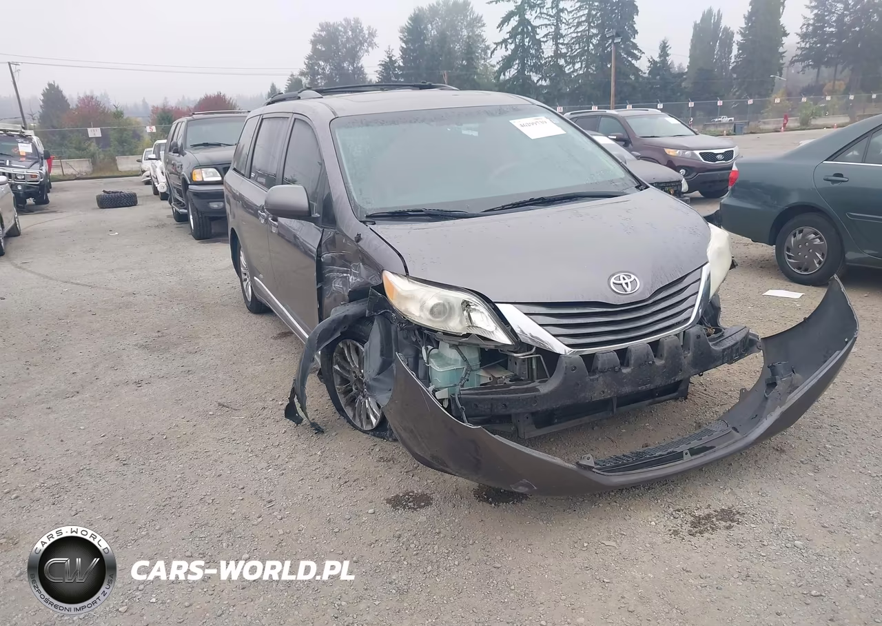 2011 Toyota Sienna Xle V6 VIN:5TDYK3DC2BS159153 - 1
