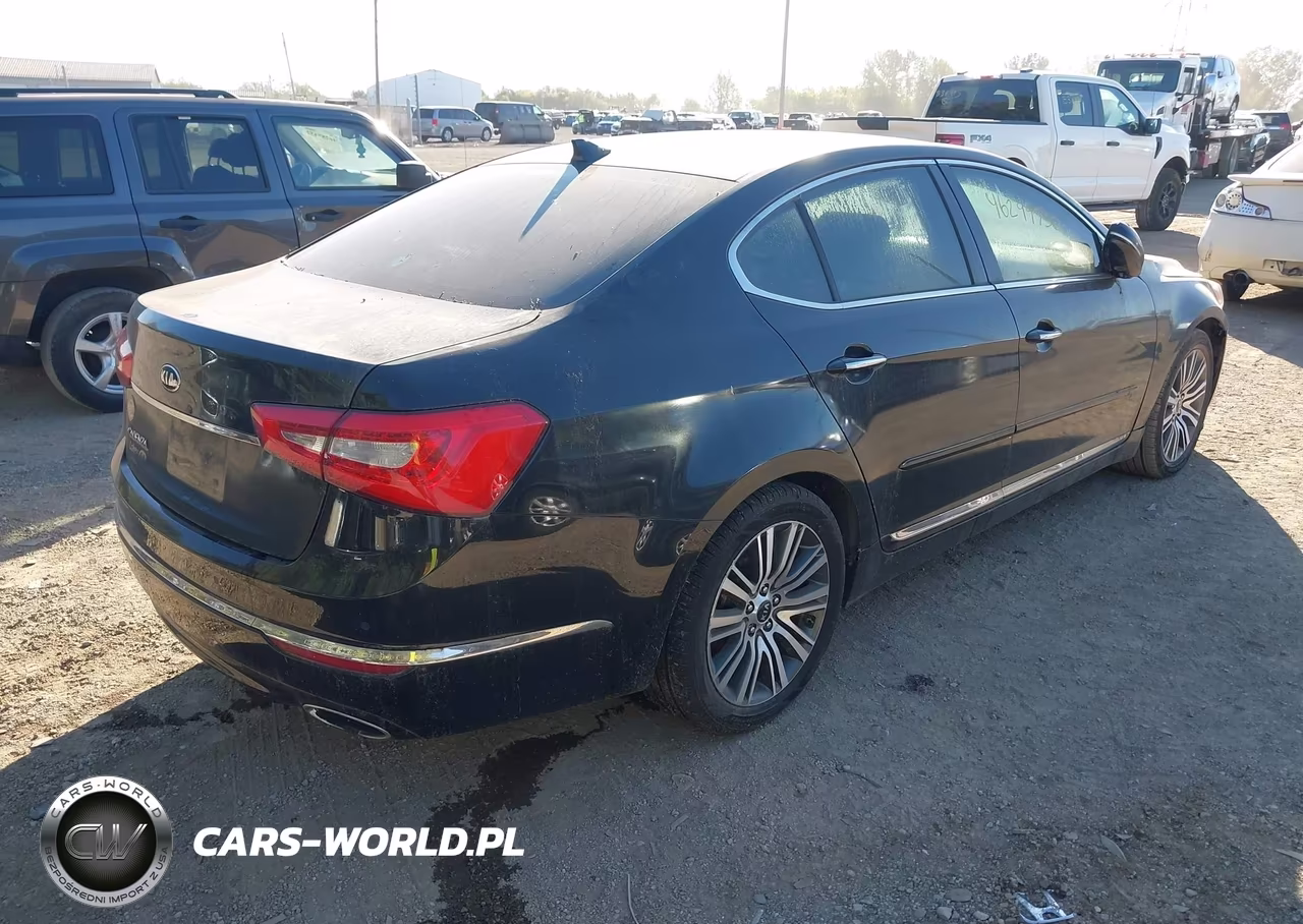 2014 Kia Cadenza Premium VIN:KNALN4D71E5137954 - 4