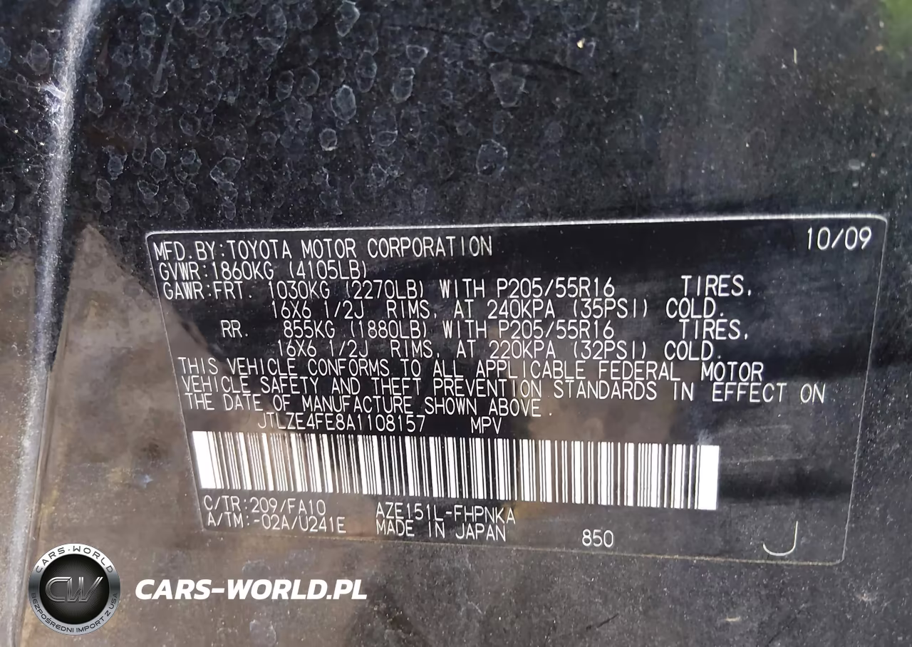 2010 Scion Xb VIN:JTLZE4FE8A1108157 - 9
