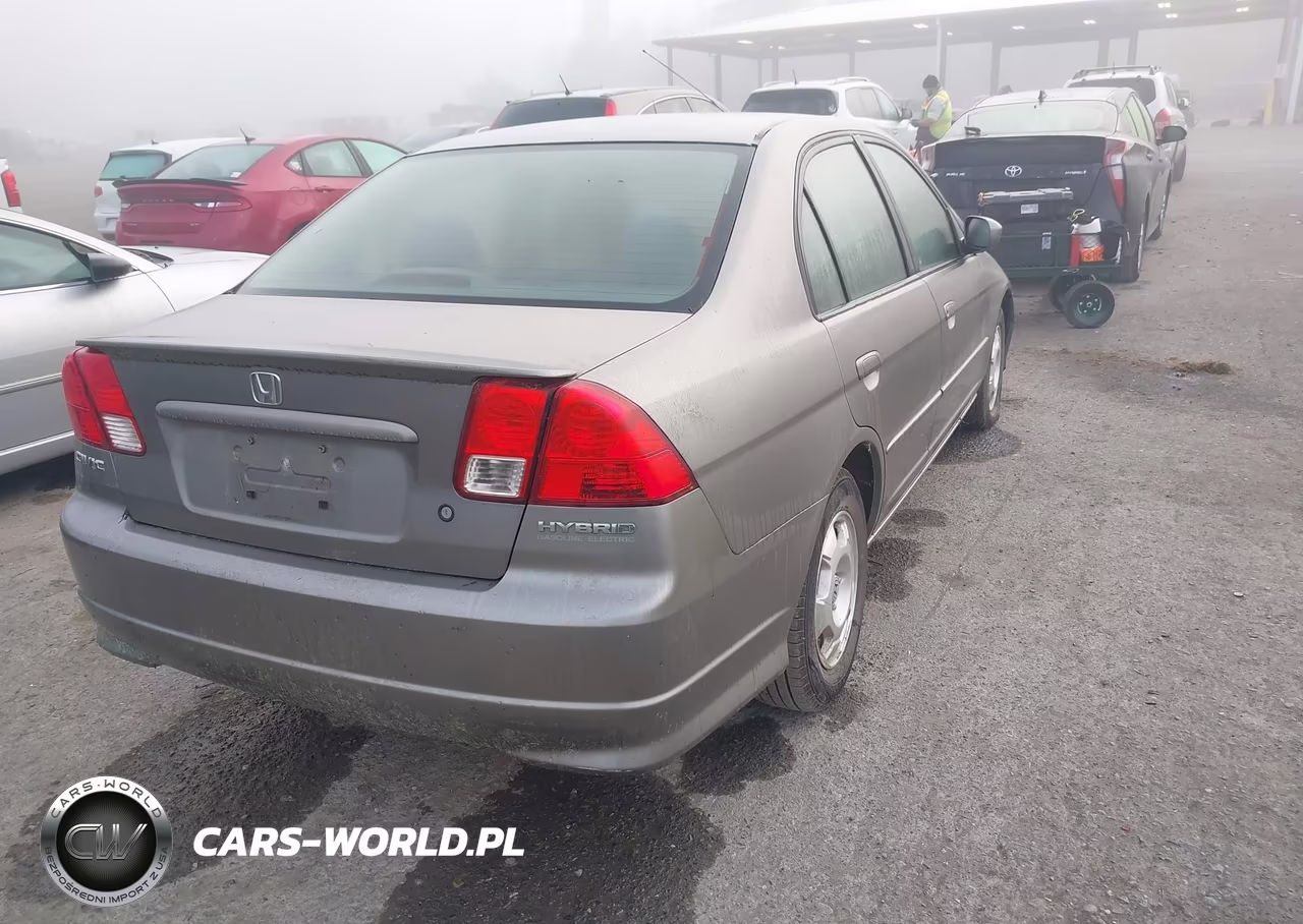 2004 Honda Civic Hybrid VIN:JHMES96684S019484 - 4