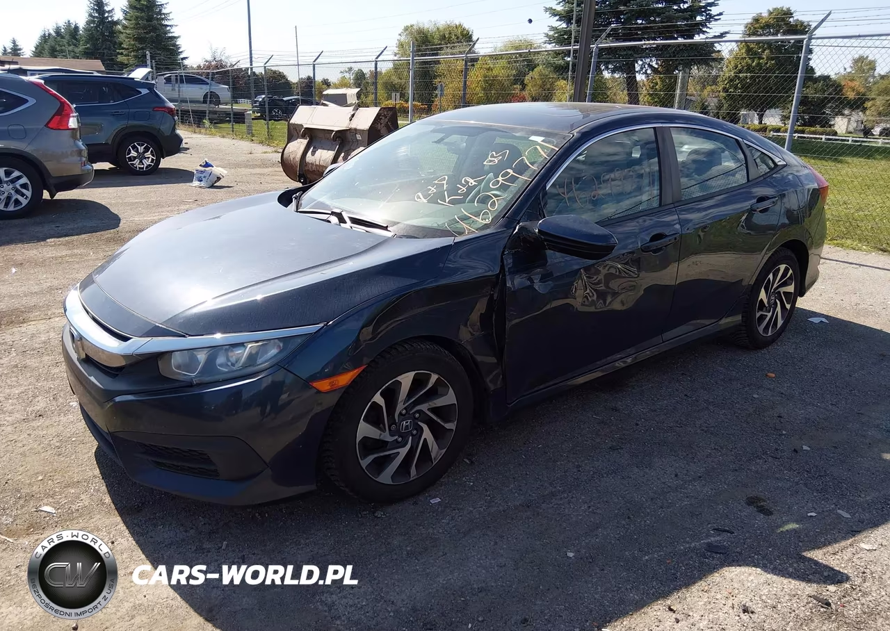 2016 Honda Civic Ex VIN:19XFC2F72GE031589 - 2