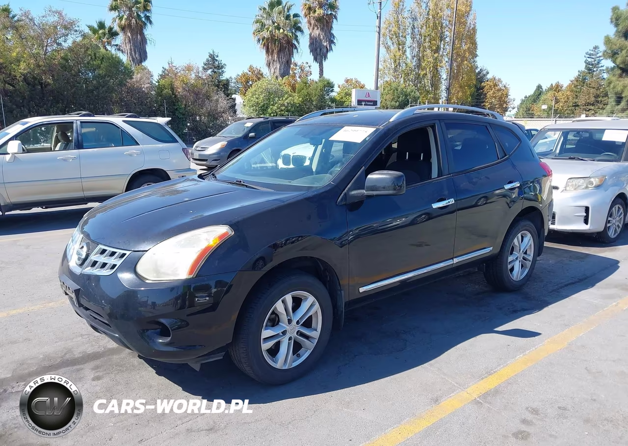 2012 Nissan Rogue Sv VIN:JN8AS5MT3CW607628 - 2