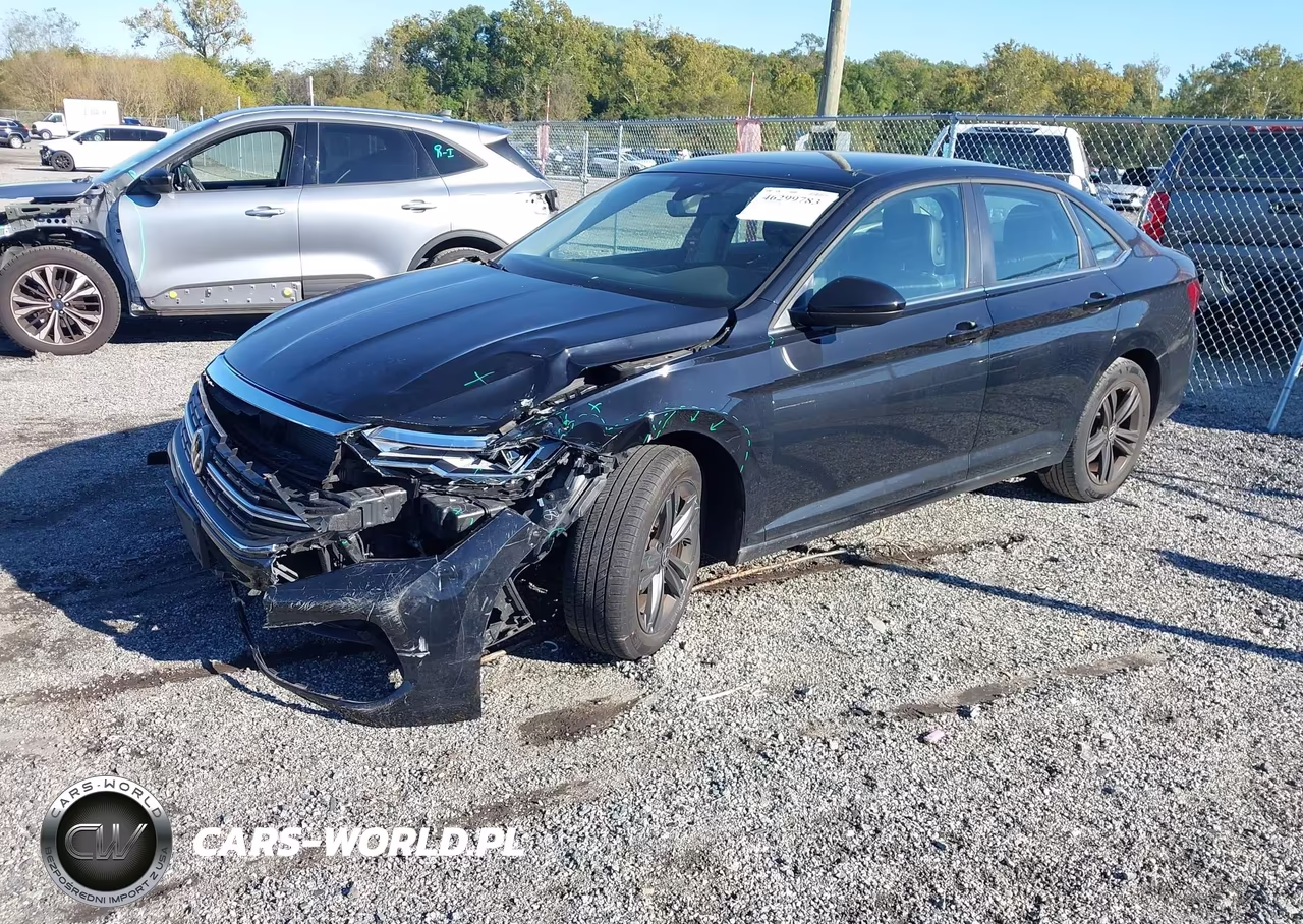 2022 Volkswagen Jetta 1.5T Se VIN:3VW7M7BU7NM007637 - 2