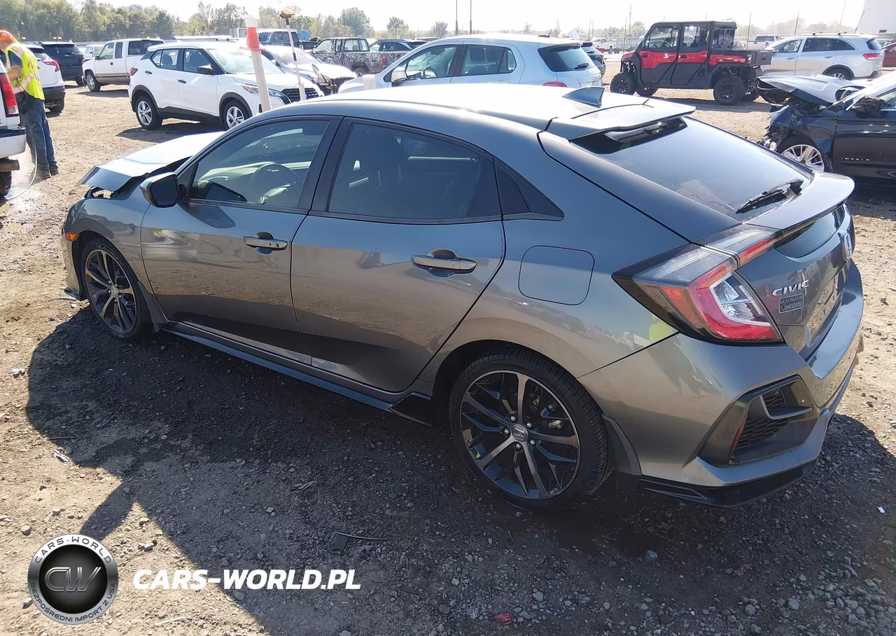 2020 Honda Civic Sport VIN:SHHFK7H41LU208543 - 3