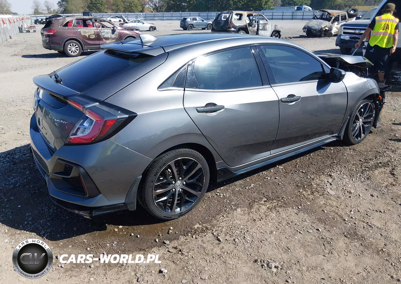 2020 Honda Civic Sport VIN:SHHFK7H41LU208543 - 4