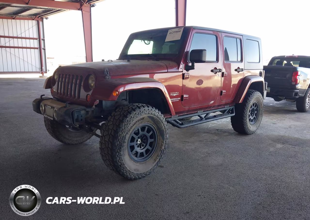 2009 Jeep Wrangler Unlimited Sahara VIN:1J4GA591X9L756364 - 2