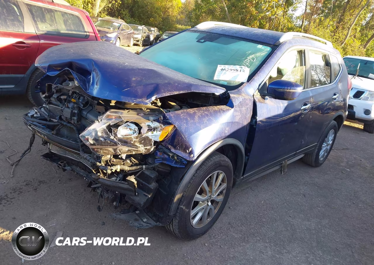 2020 Nissan Rogue Sv Intelligent Awd VIN:JN8AT2MVXLW102134 - 2