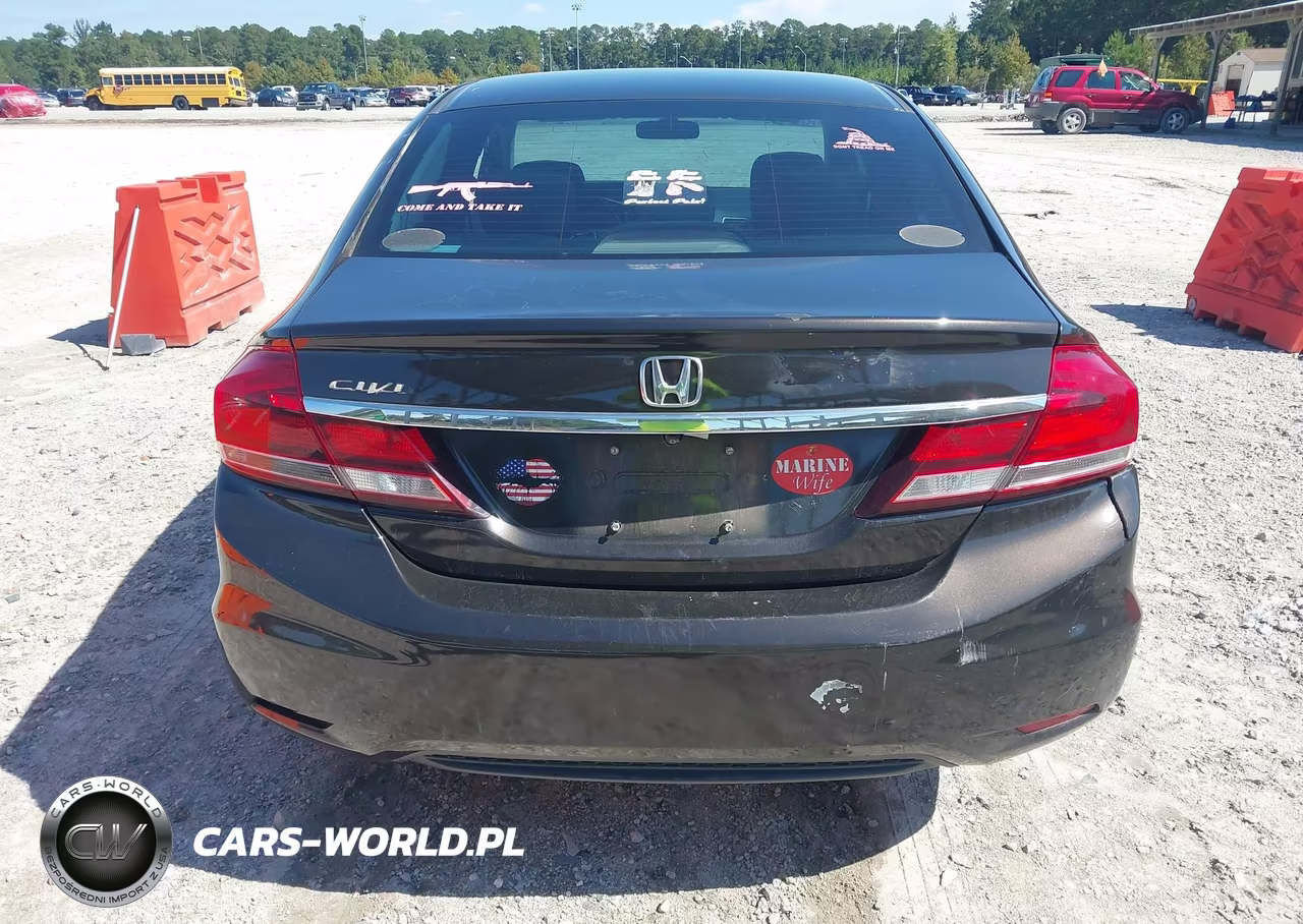 2014 Honda Civic Lx VIN:2HGFB2F57EH508800 - 16