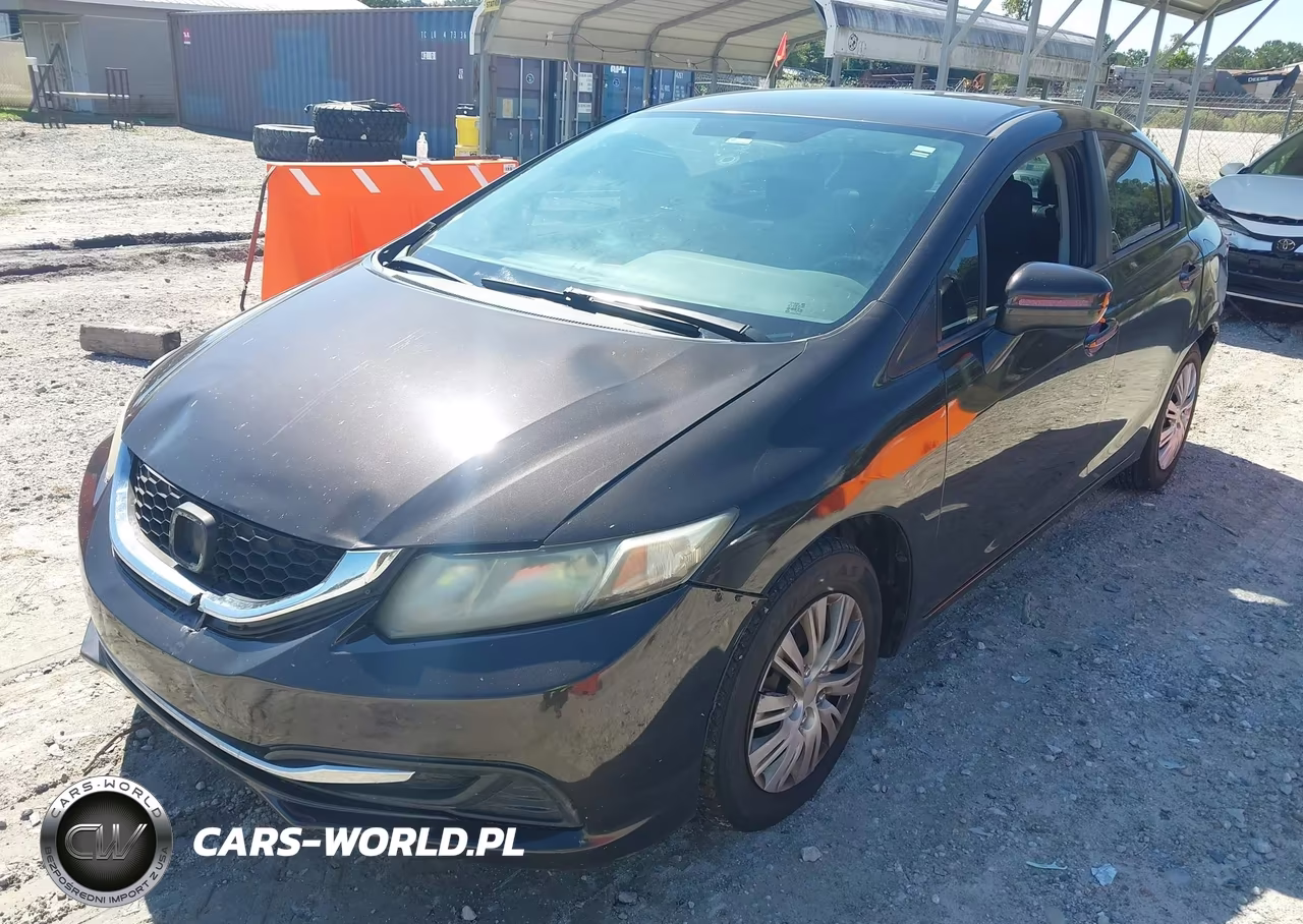 2014 Honda Civic Lx VIN:2HGFB2F57EH508800 - 2