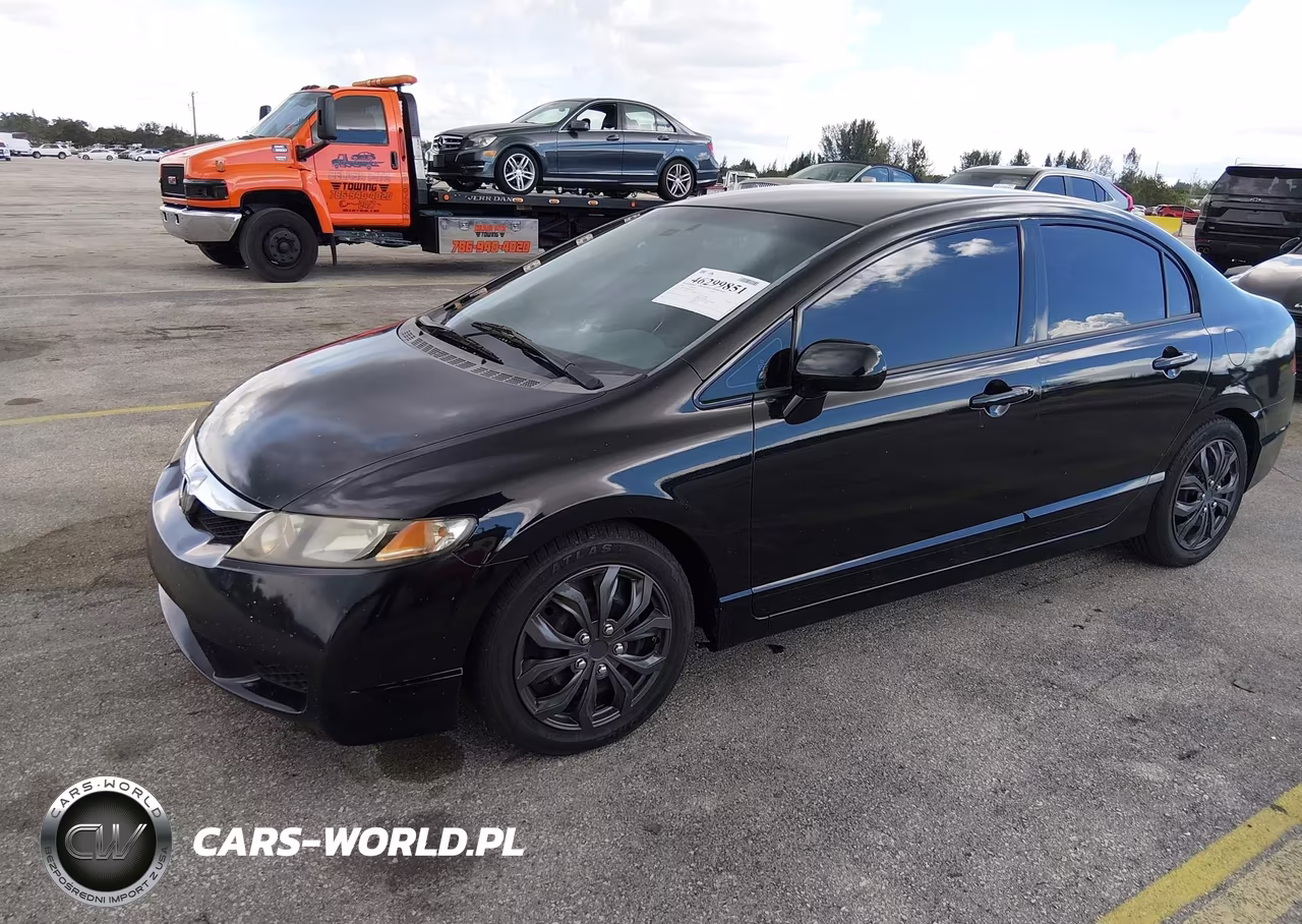 2009 Honda Civic Lx VIN:2HGFA16599H542093 - 2
