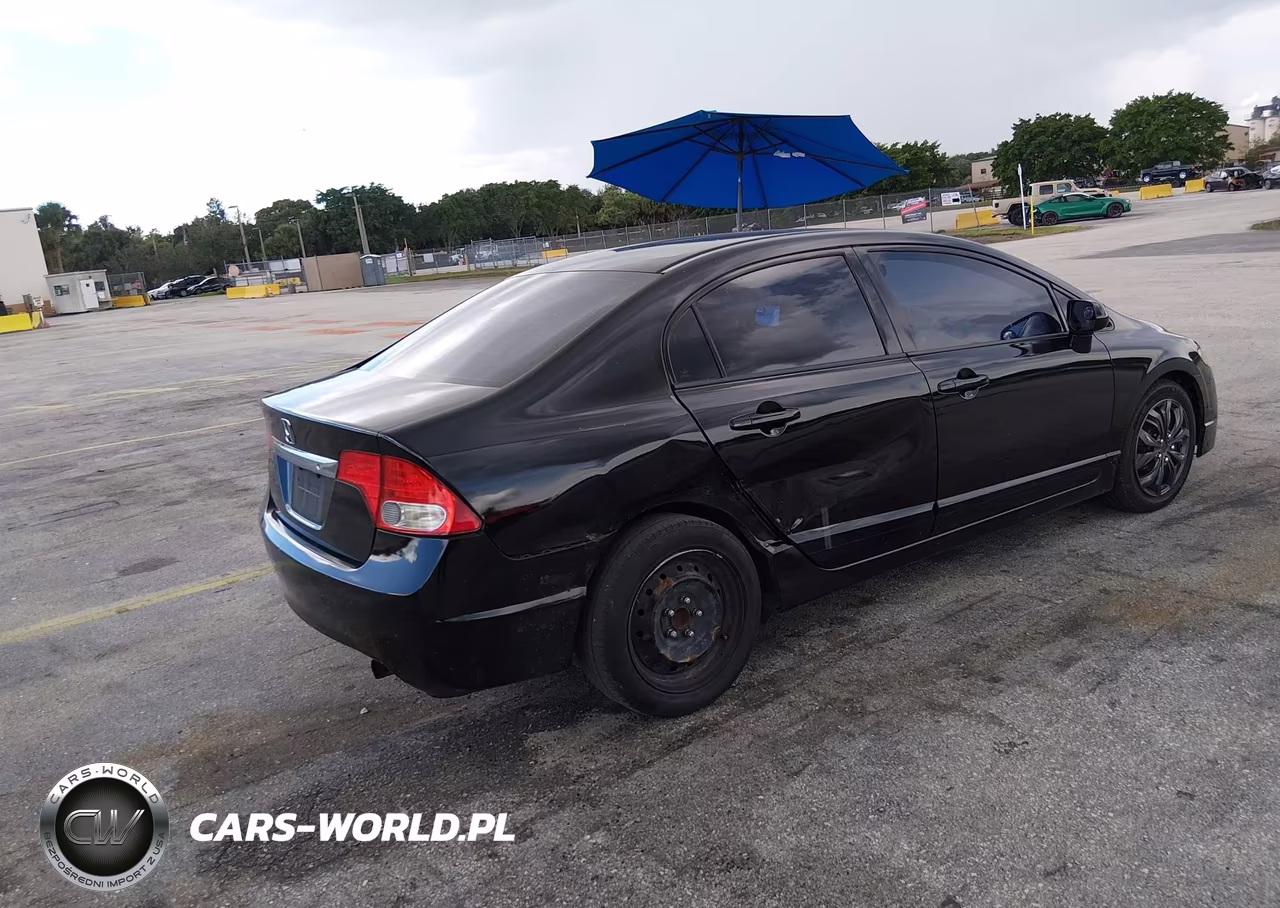 2009 Honda Civic Lx VIN:2HGFA16599H542093 - 4