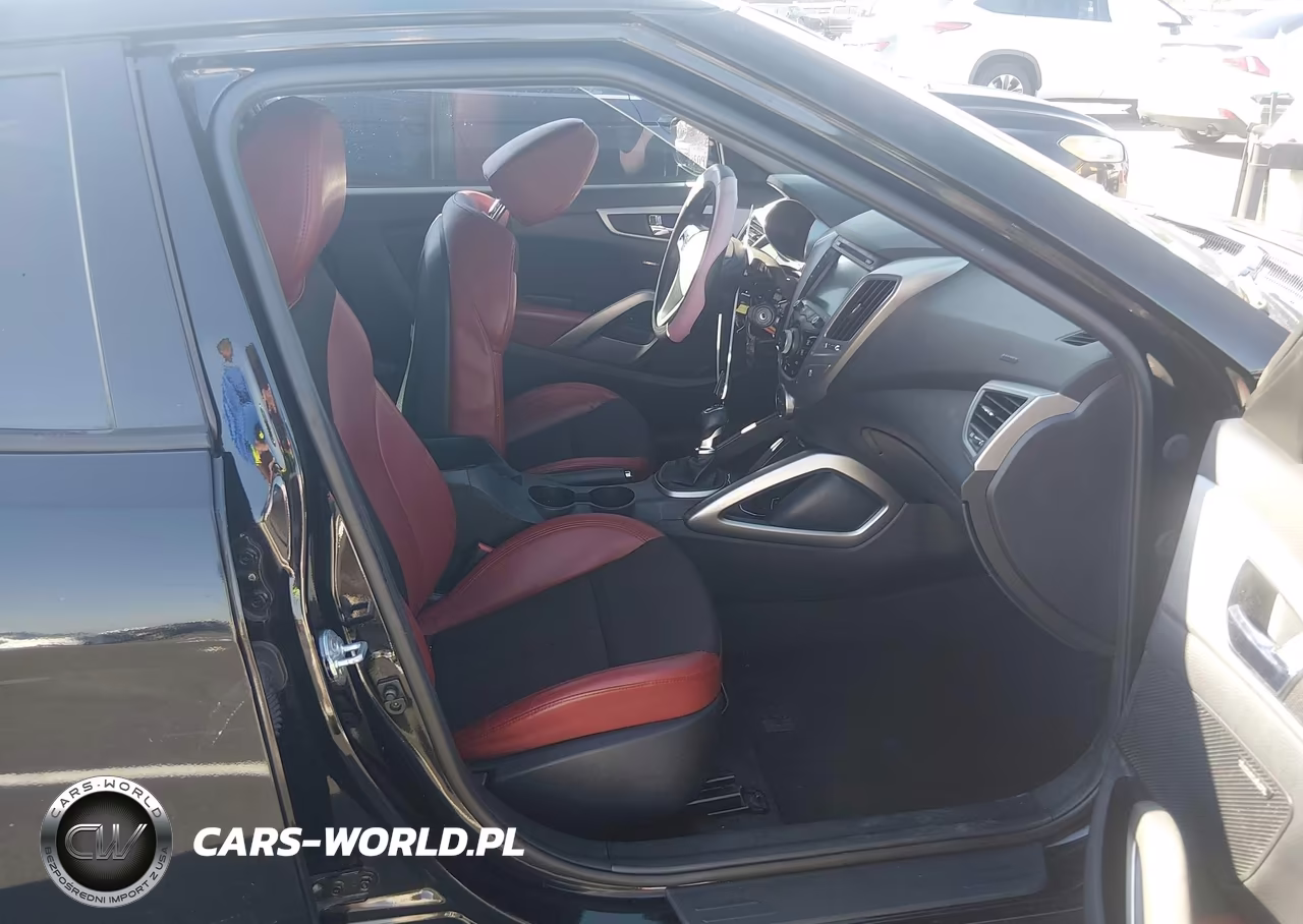 2014 HYUNDAI VELOSTER BASE W-RED VIN:KMHTC6AD8EU190795 - 5