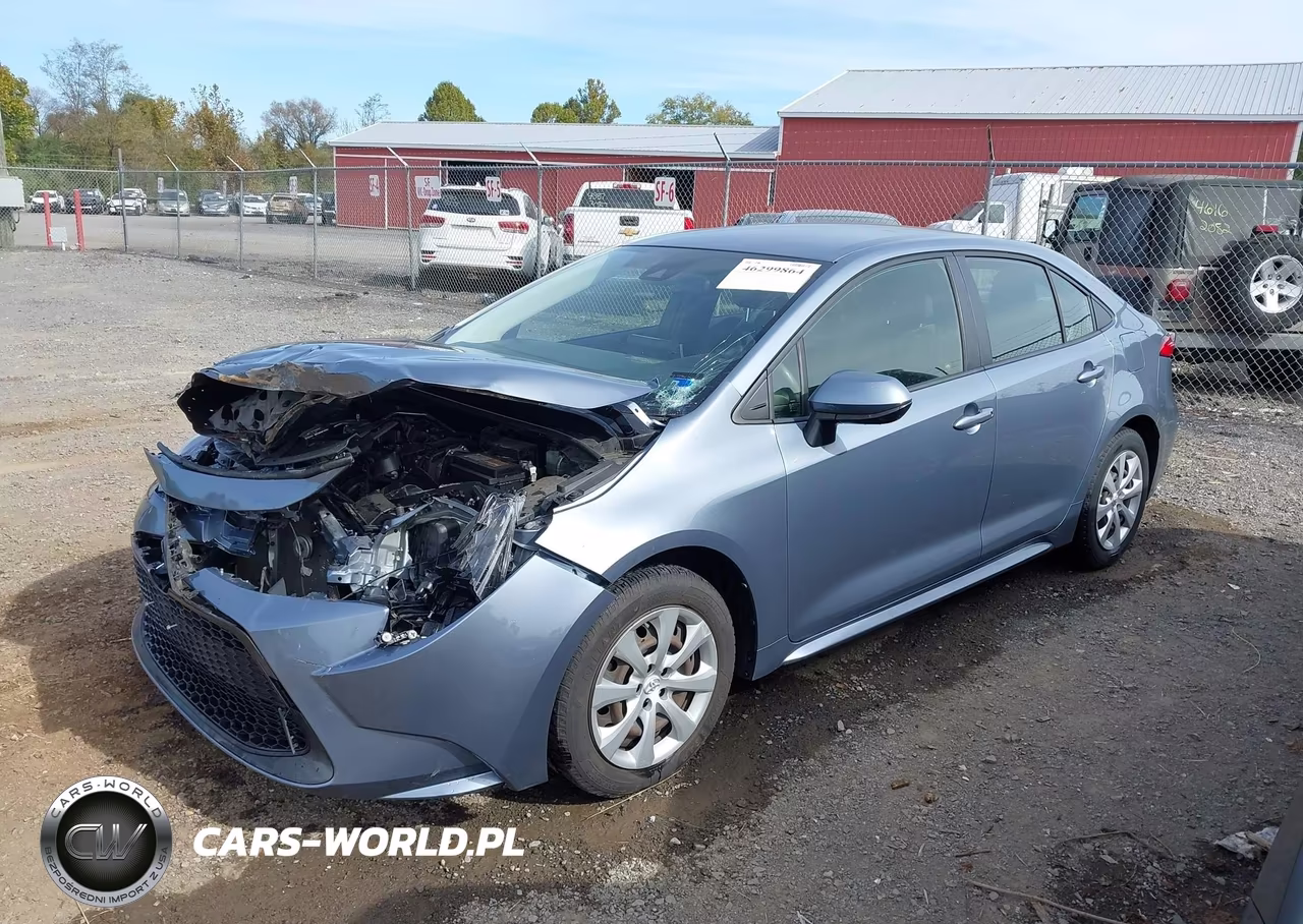 2020 Toyota Corolla Le VIN:JTDEPRAE8LJ030314 - 2