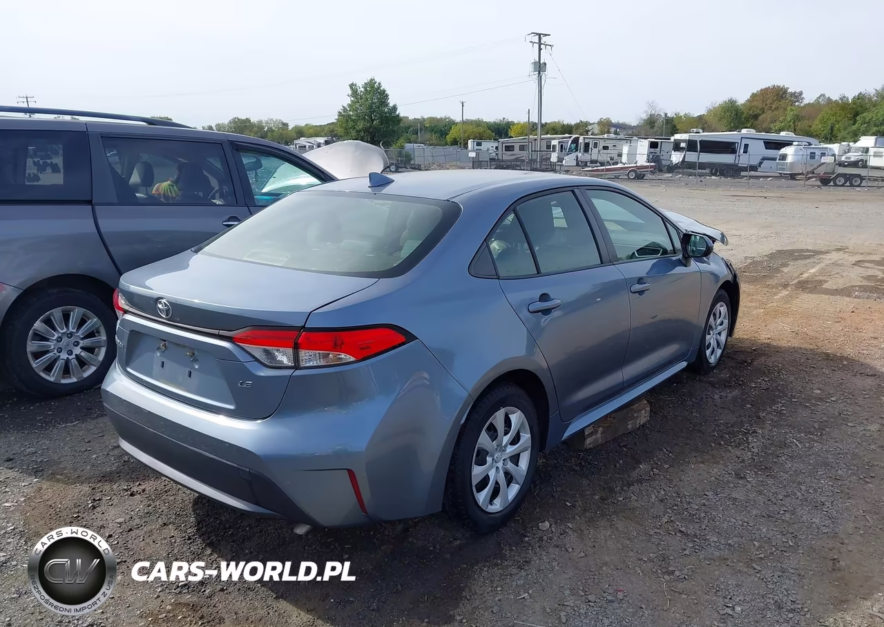 2020 Toyota Corolla Le VIN:JTDEPRAE8LJ030314 - 4