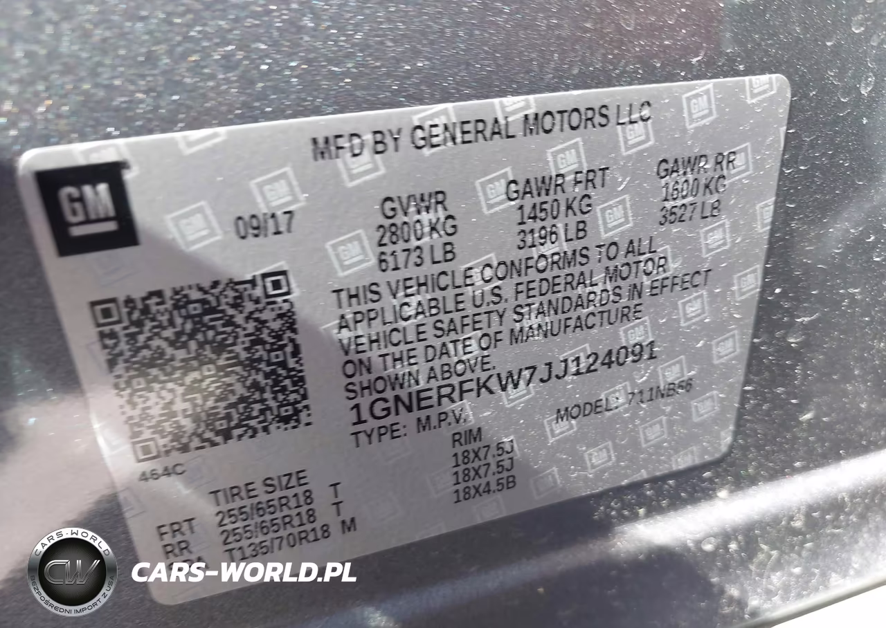 2018 Chevrolet Traverse Ls VIN:1GNERFKW7JJ124091 - 9