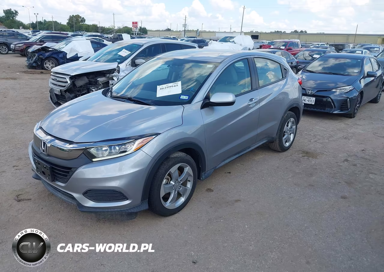 2020 Honda Hr-V 2Wd Lx VIN:3CZRU5H36LM708076 - 2