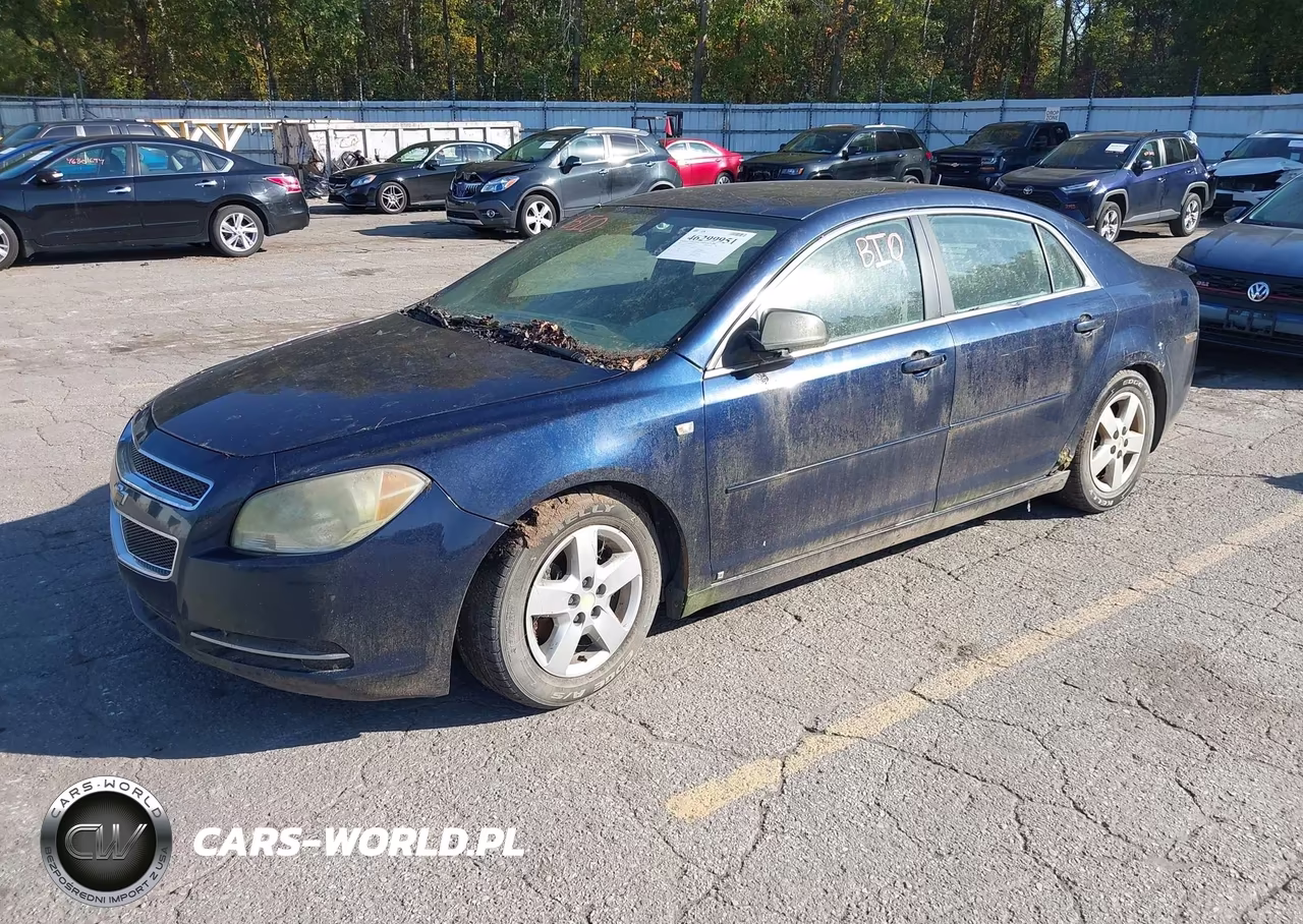 2008 Chevrolet Malibu Ls VIN:1G1ZG57B284221572 - 2