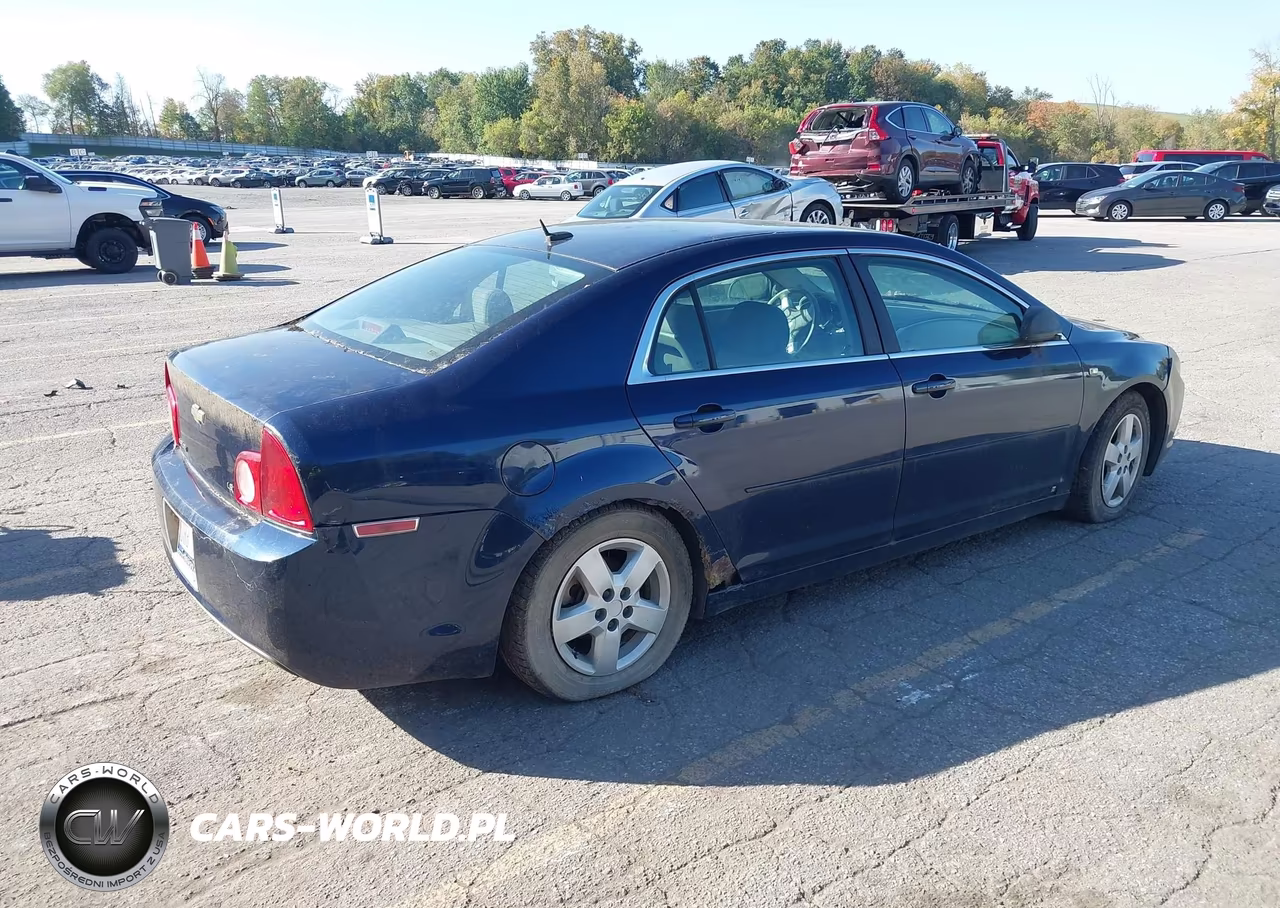 2008 Chevrolet Malibu Ls VIN:1G1ZG57B284221572 - 4