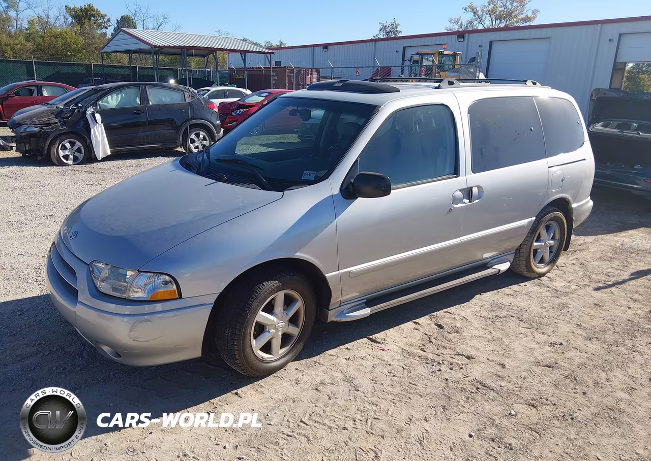 2002 Nissan Quest Gle VIN:4N2ZN17TX2D807567 - 2