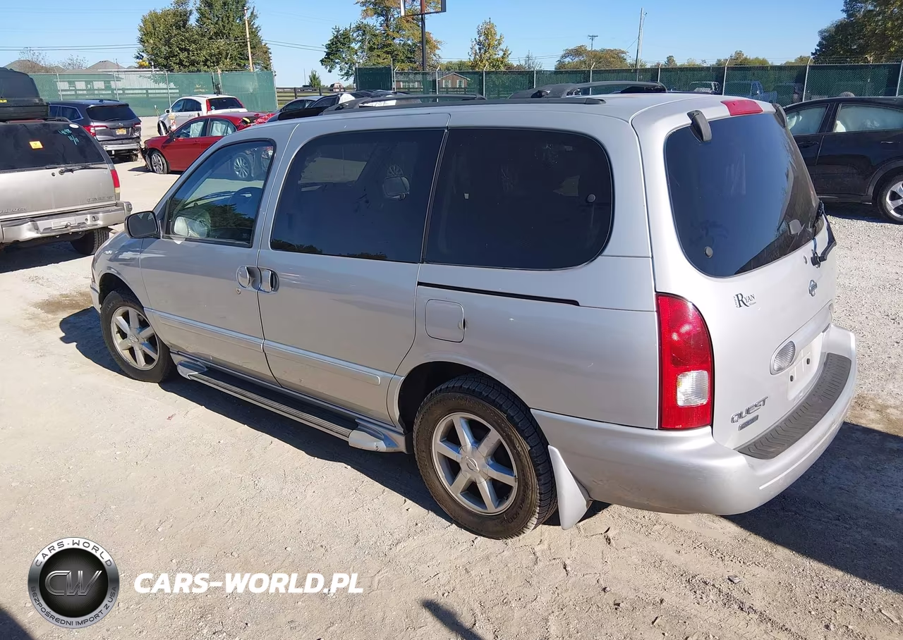 2002 Nissan Quest Gle VIN:4N2ZN17TX2D807567 - 3