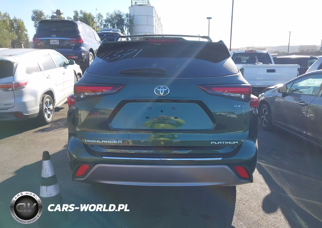 2025 Toyota Highlander Hybrid Platinum VIN:5TDEBRCH9SS669728 - 17