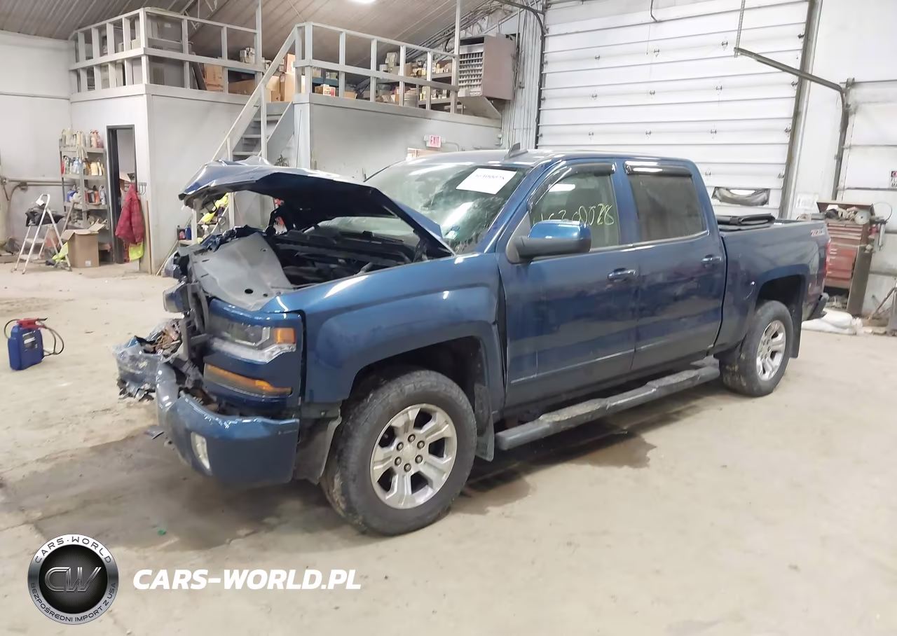 2016 Chevrolet Silverado 1500 2Lt VIN:3GCUKREC3GG160852 - 2