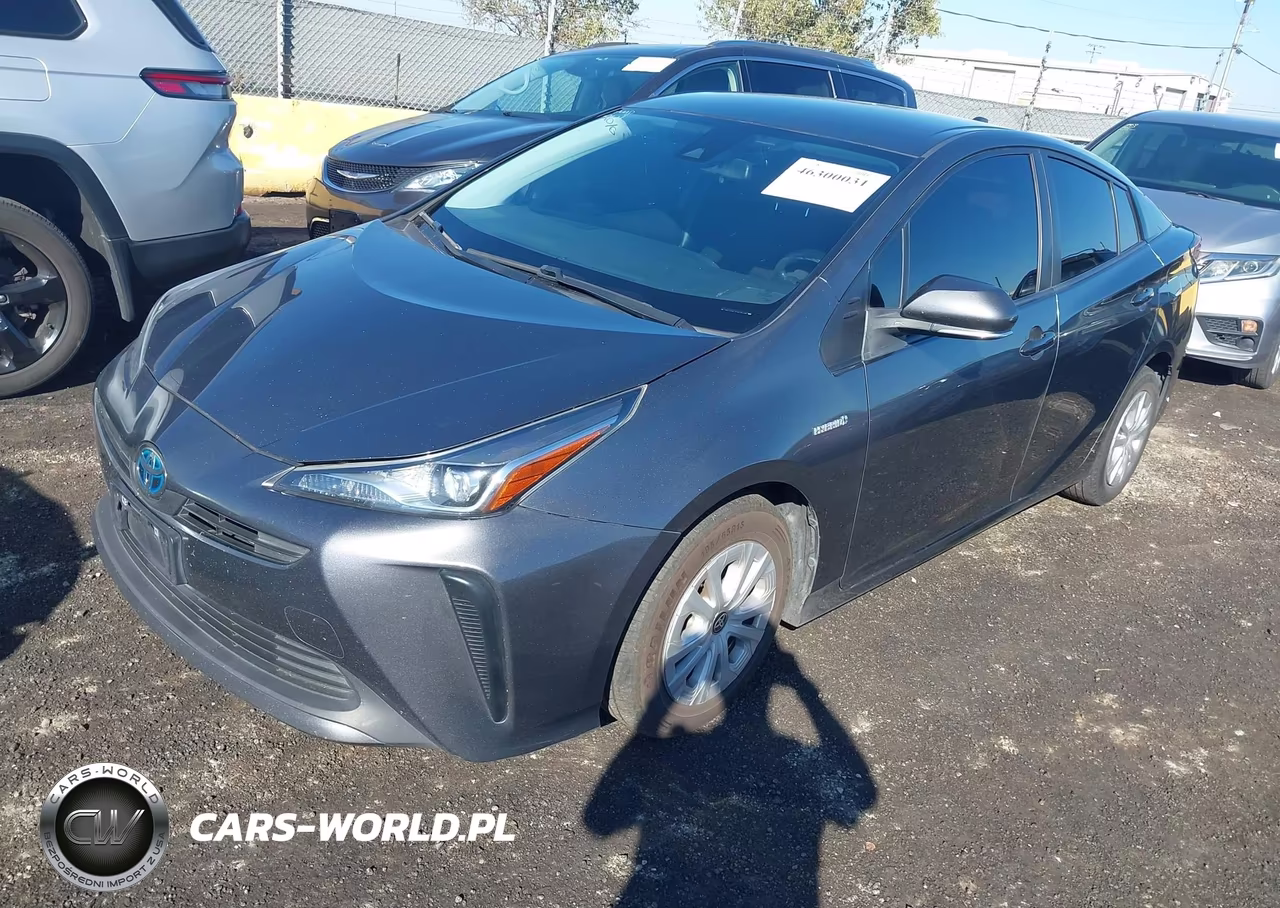2021 Toyota Prius L Eco VIN:JTDKAMFU4M3128639 - 2