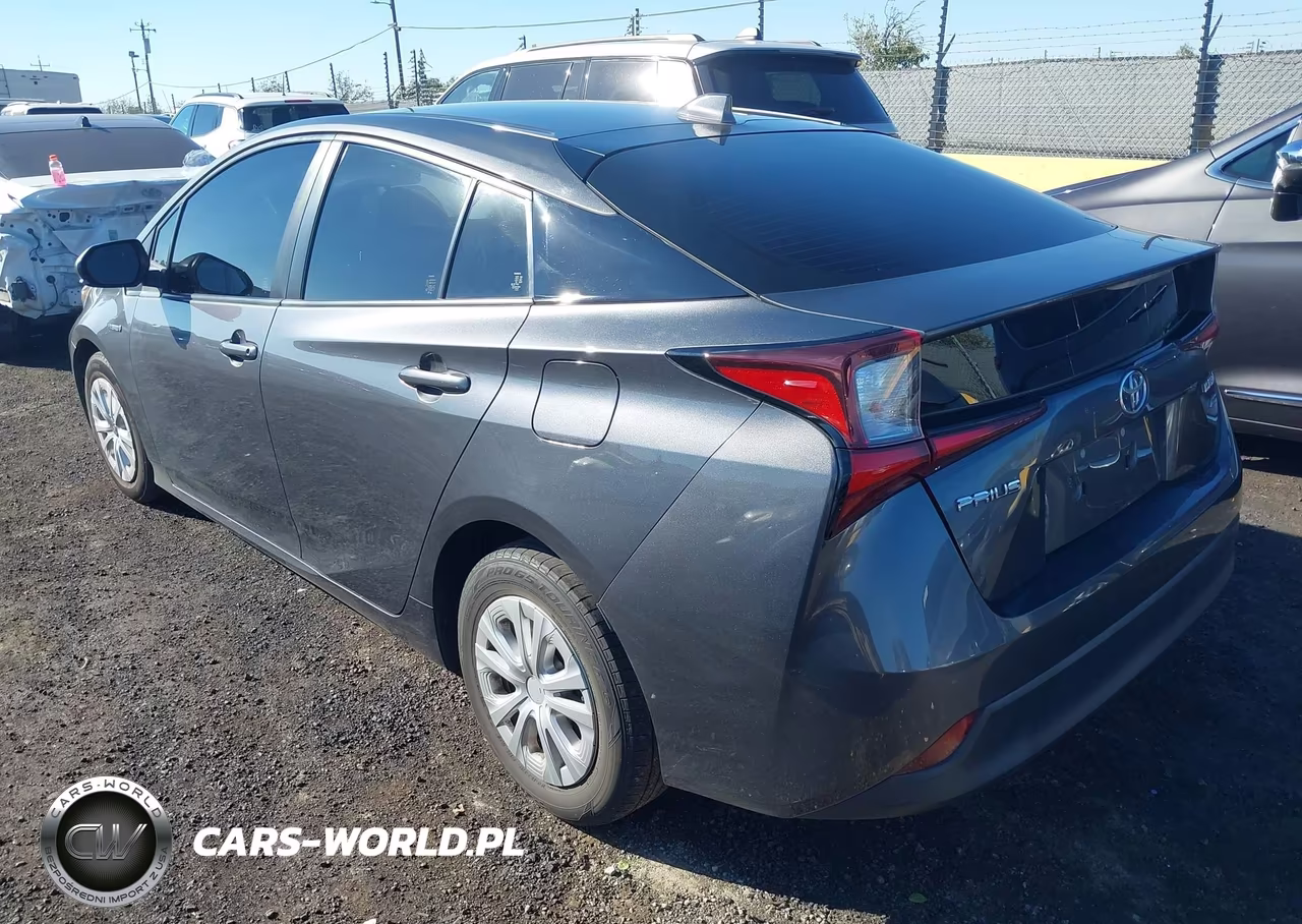 2021 Toyota Prius L Eco VIN:JTDKAMFU4M3128639 - 3