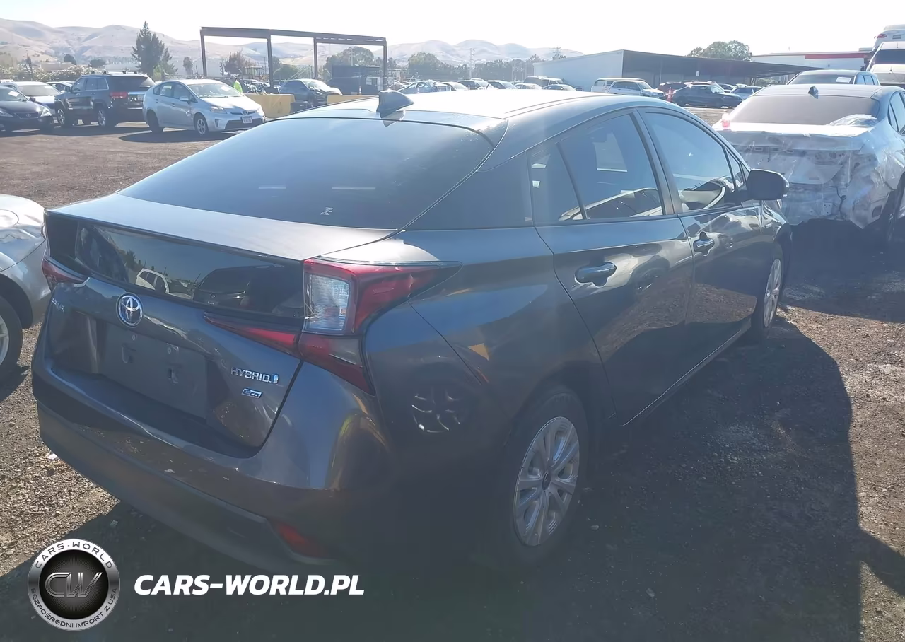 2021 Toyota Prius L Eco VIN:JTDKAMFU4M3128639 - 4