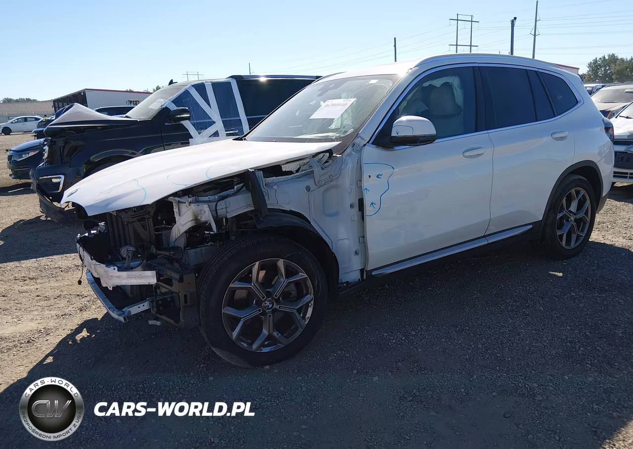 2022 BMW X3 Sdrive30I VIN:5UX43DP06N9M82724 - 2