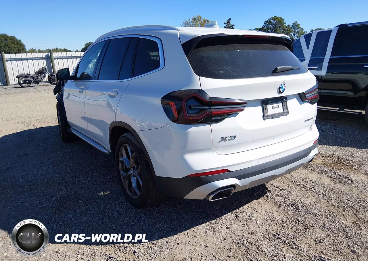 2022 BMW X3 Sdrive30I VIN:5UX43DP06N9M82724 - 3