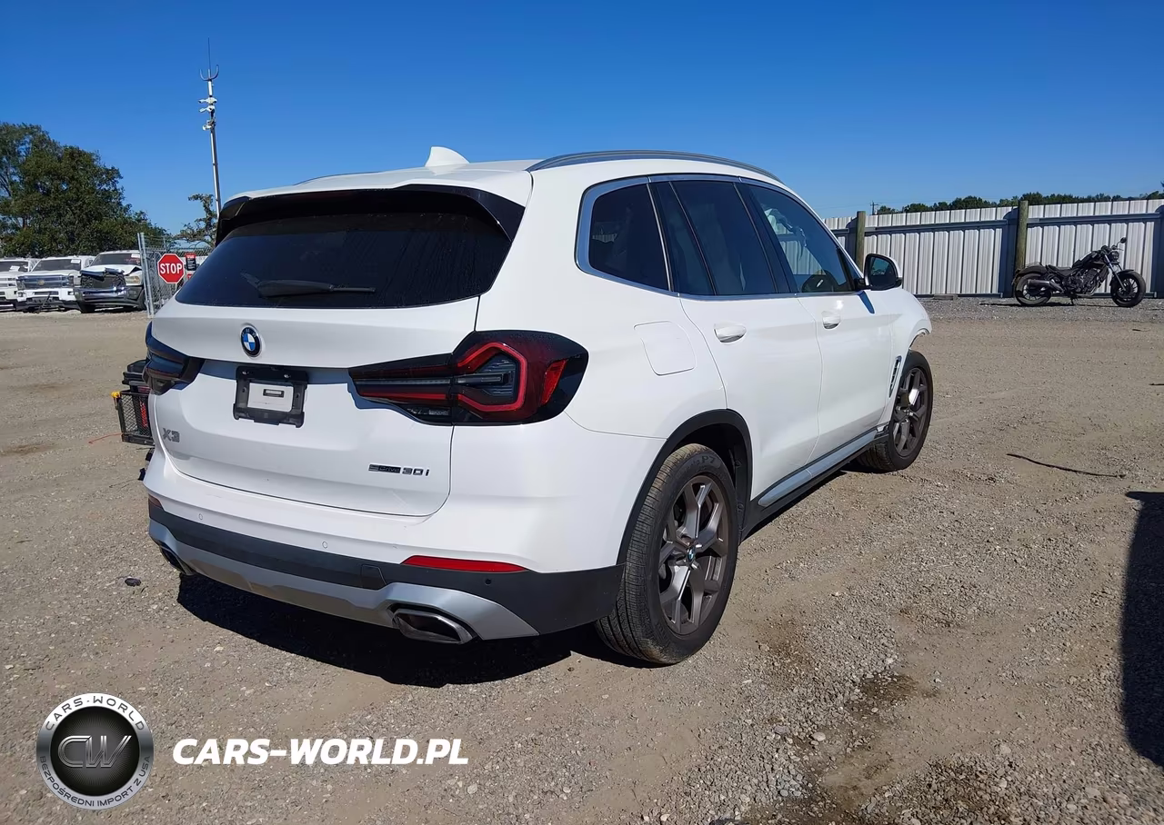 2022 BMW X3 Sdrive30I VIN:5UX43DP06N9M82724 - 4