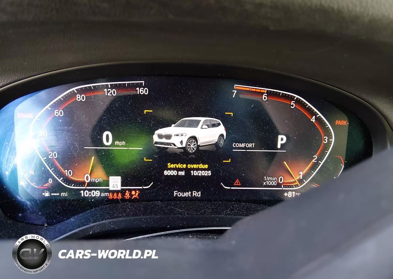 2022 BMW X3 Sdrive30I VIN:5UX43DP06N9M82724 - 7