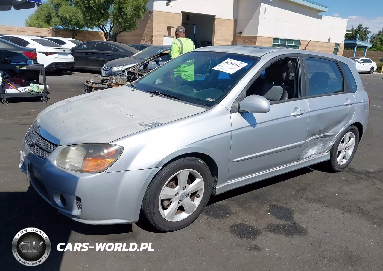 2008 Kia Spectra5 Sx VIN:KNAFE162585022176 - 2