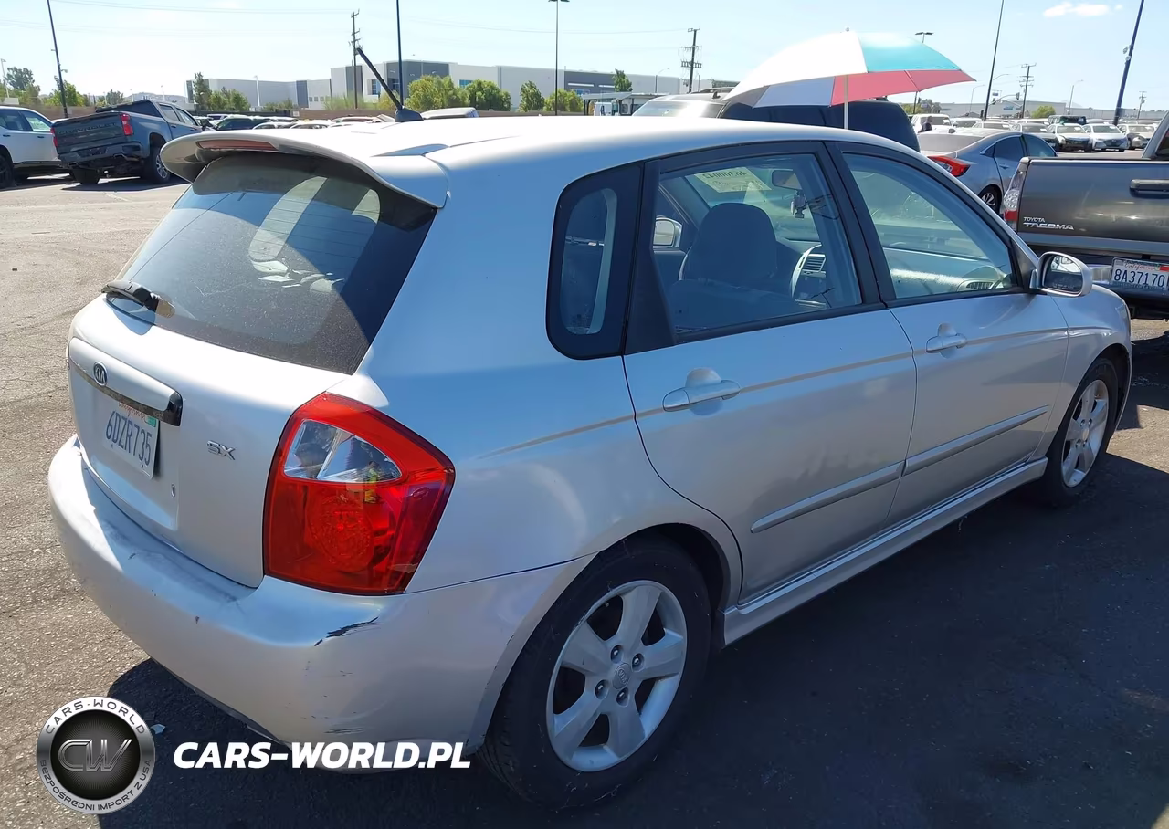2008 Kia Spectra5 Sx VIN:KNAFE162585022176 - 4