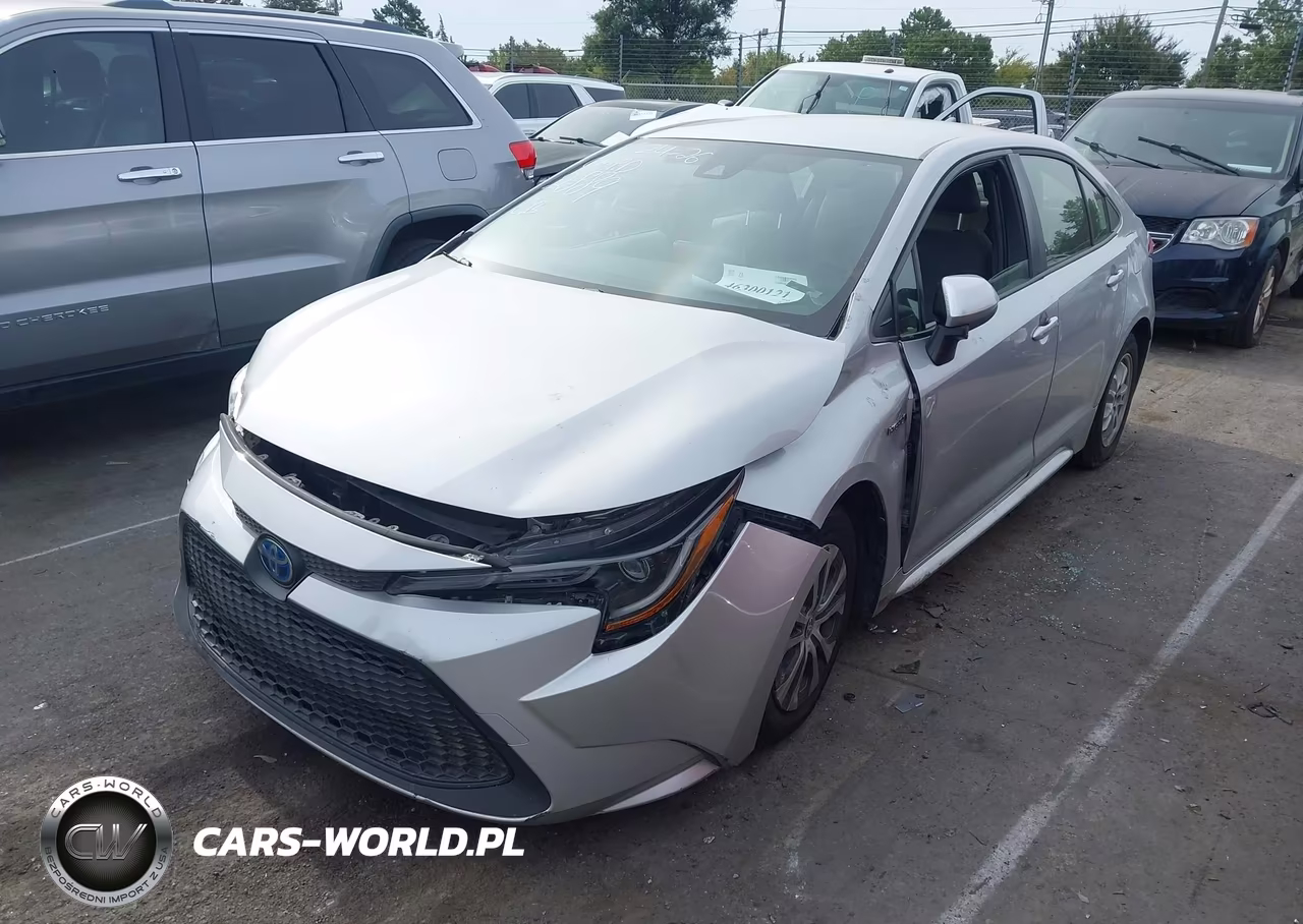 2021 Toyota Corolla Hybrid Le VIN:JTDEAMDE6MJ022889 - 2