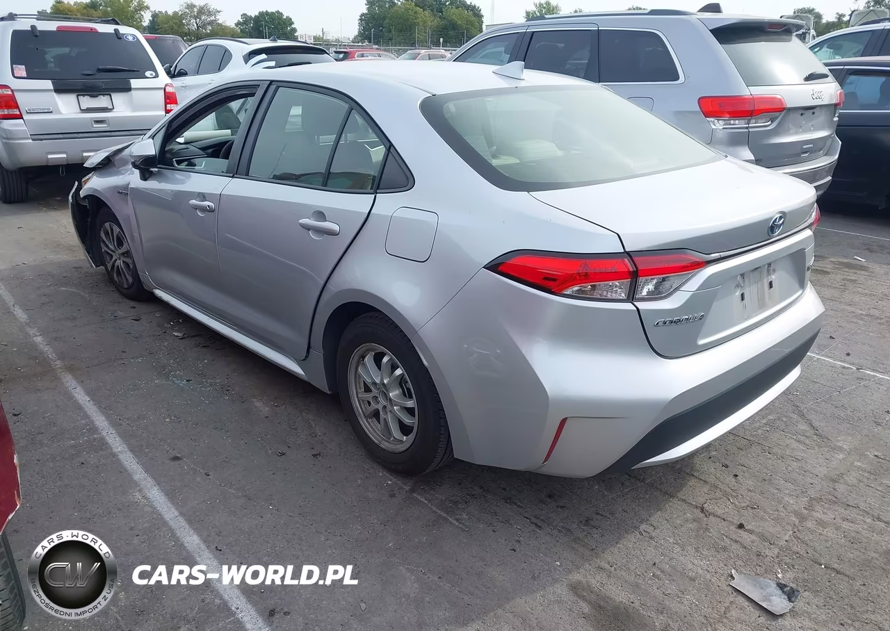 2021 Toyota Corolla Hybrid Le VIN:JTDEAMDE6MJ022889 - 3