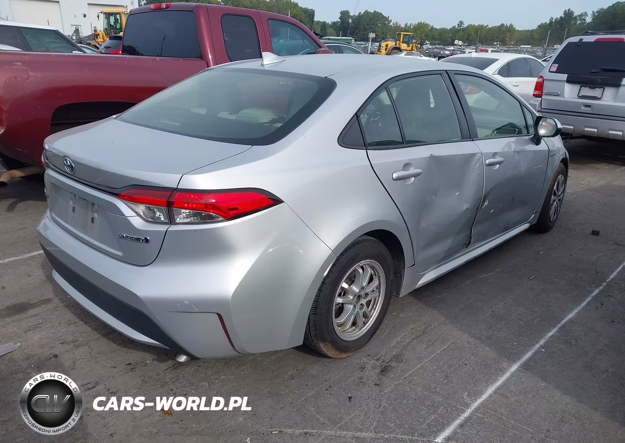 2021 Toyota Corolla Hybrid Le VIN:JTDEAMDE6MJ022889 - 4