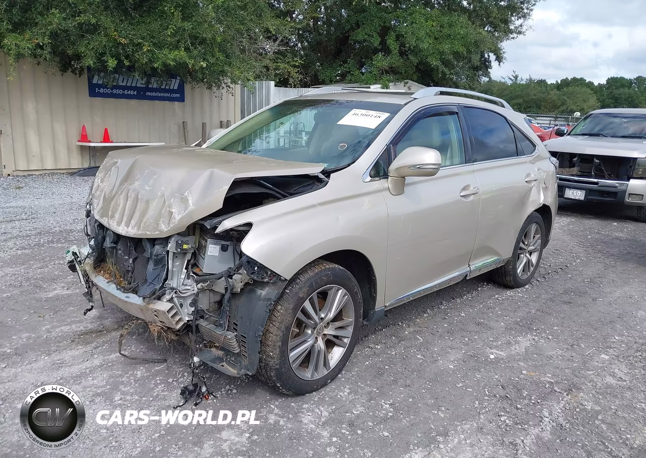 2015 Lexus Rx 350 VIN:2T2ZK1BA0FC190387 - 2
