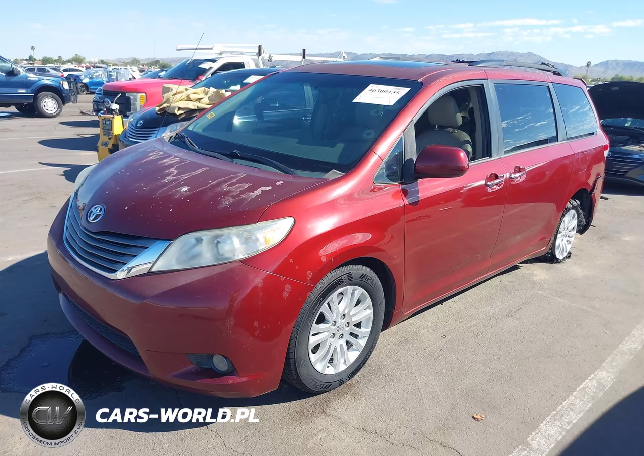 2014 Toyota Sienna Xle V6 8 Passenger VIN:5TDYK3DC3ES509622 - 2