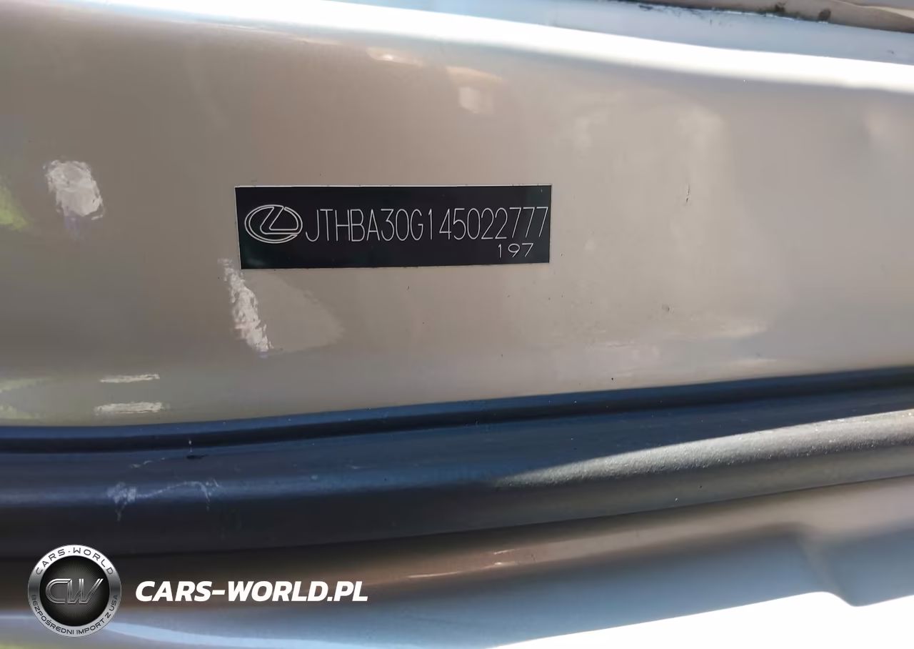 LEXUS ES 330 VIN:JTHBA30G145022777 - 9
