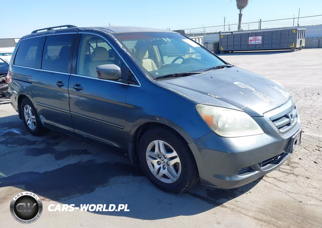 2005 Honda Odyssey Ex VIN:5FNRL384X5B006307 - 1