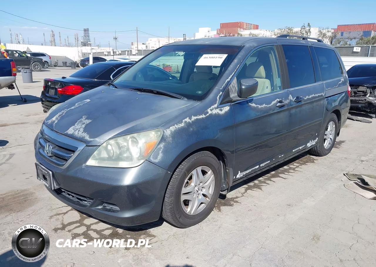 2005 Honda Odyssey Ex VIN:5FNRL384X5B006307 - 2