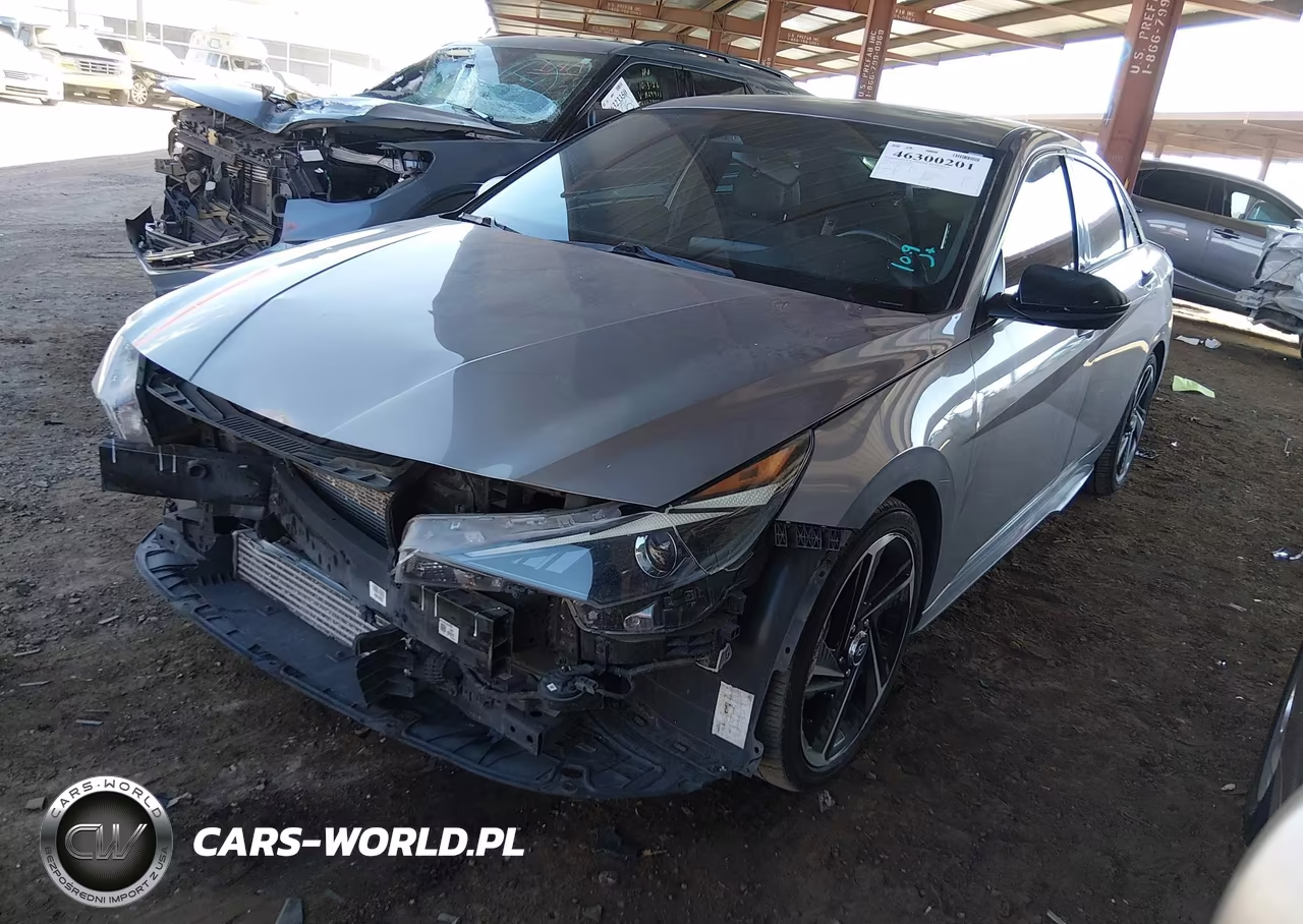 2022 Hyundai Elantra N Line VIN:KMHLR4AFXNU228628 - 2