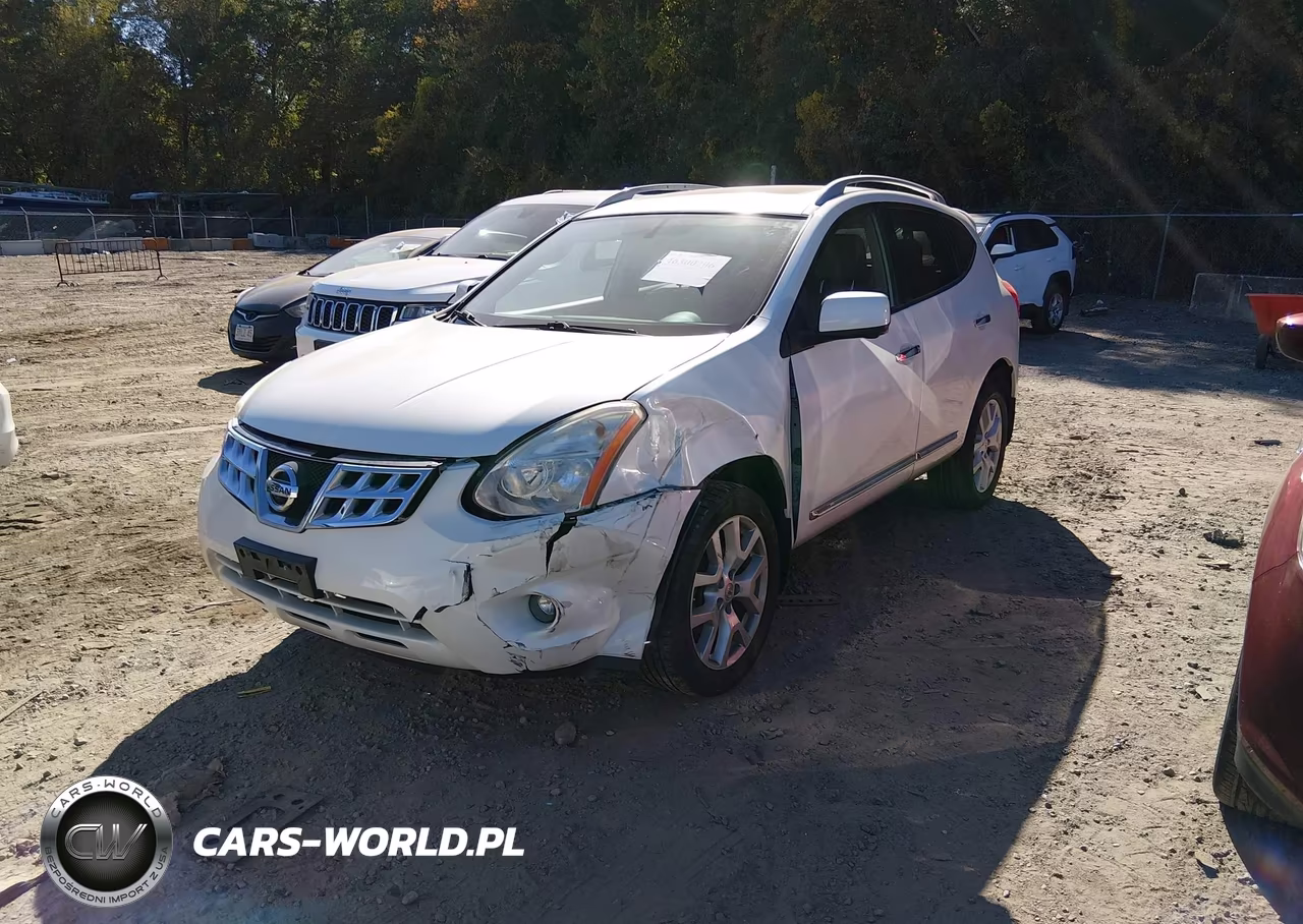 2012 Nissan Rogue Sv W-Sl Pkg VIN:JN8AS5MV5CW388334 - 2
