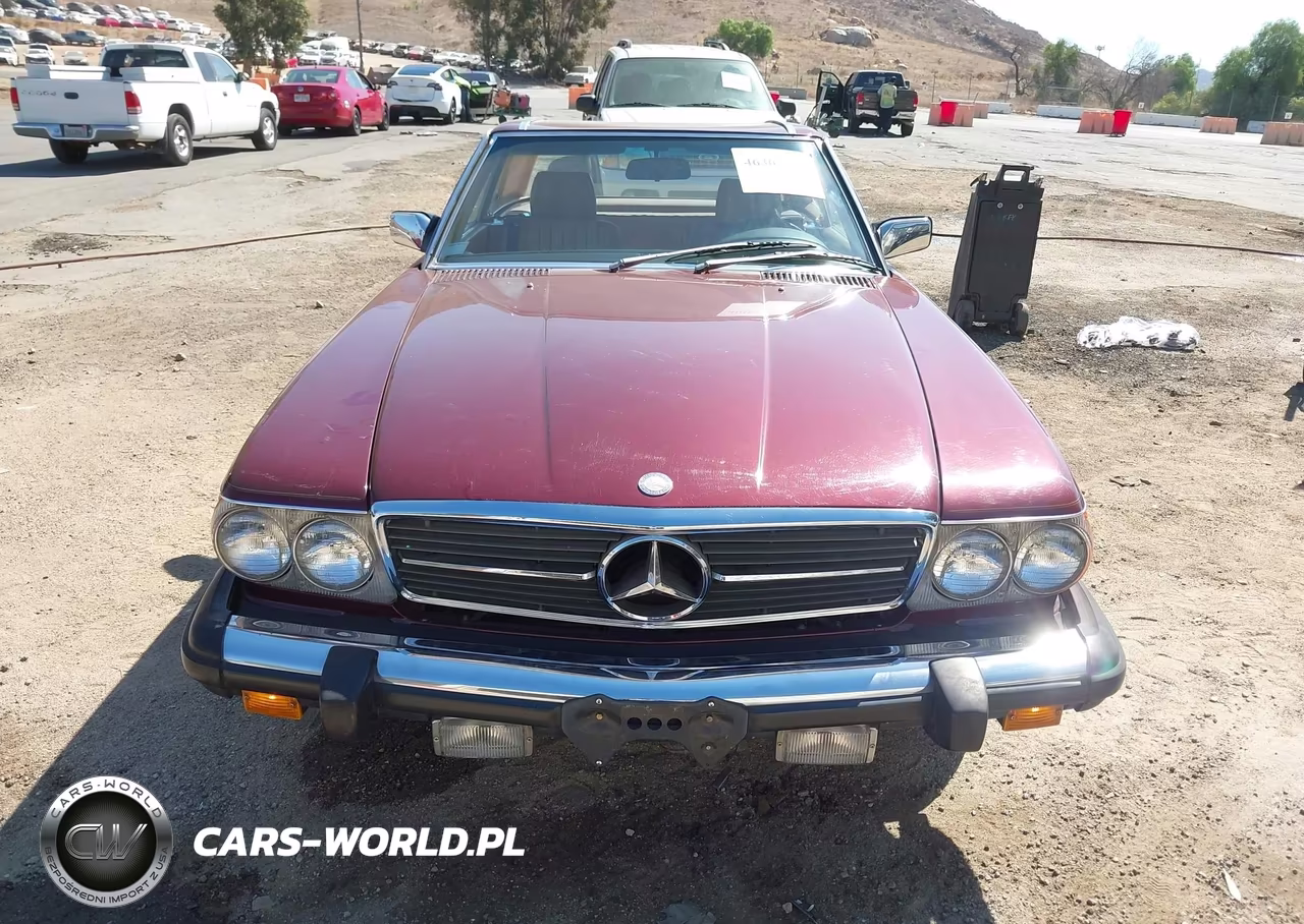 1985 Mercedes-Benz 380 Sl VIN:WDBBA45C9FA035072 - 12