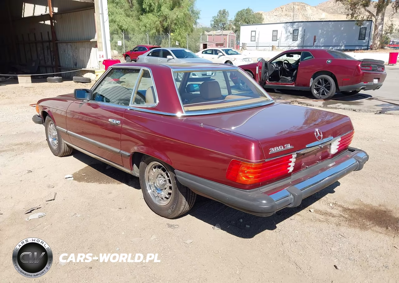 1985 Mercedes-Benz 380 Sl VIN:WDBBA45C9FA035072 - 3