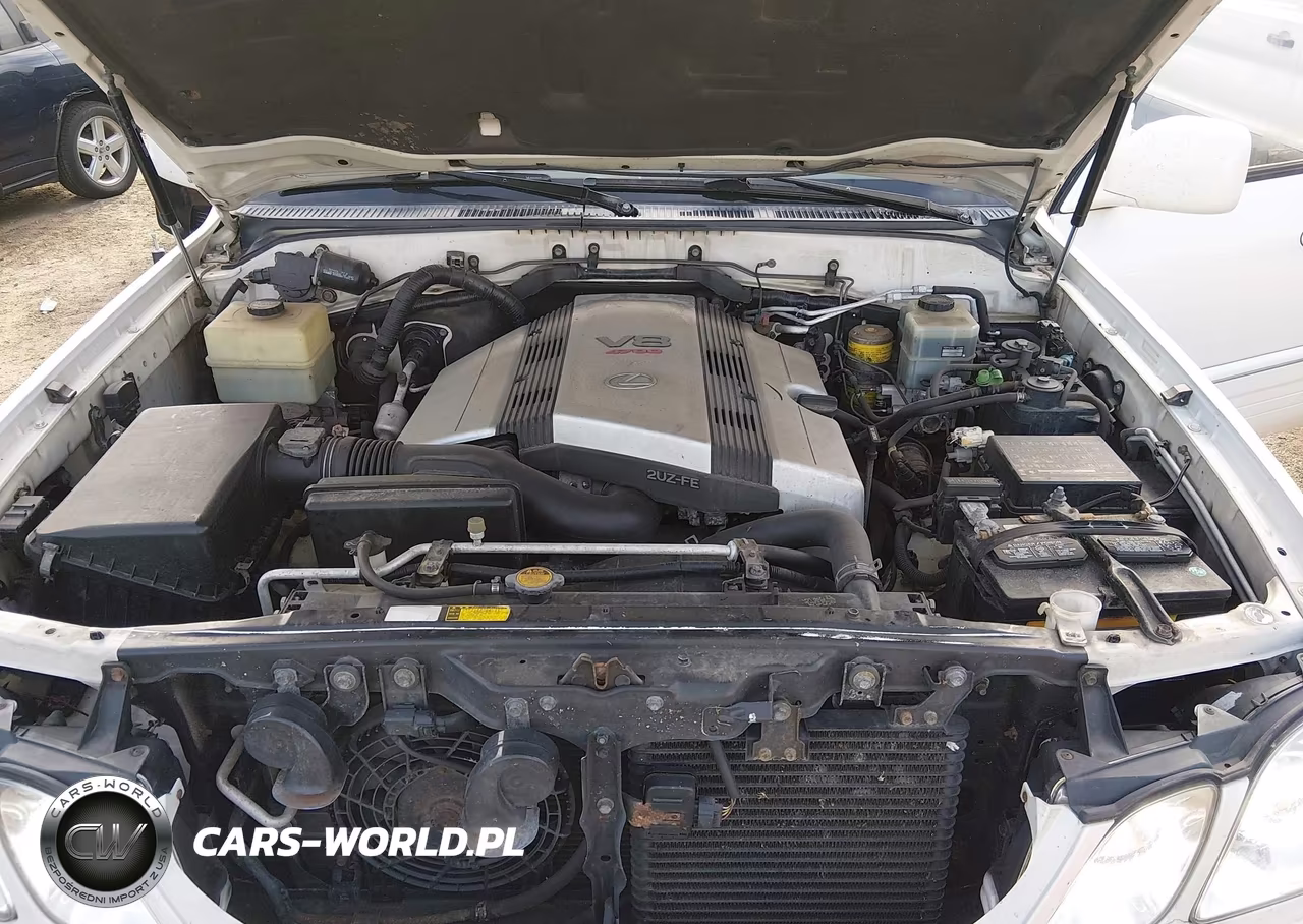2000 Lexus Lx 470 VIN:JT6HT00W1Y0099395 - 10